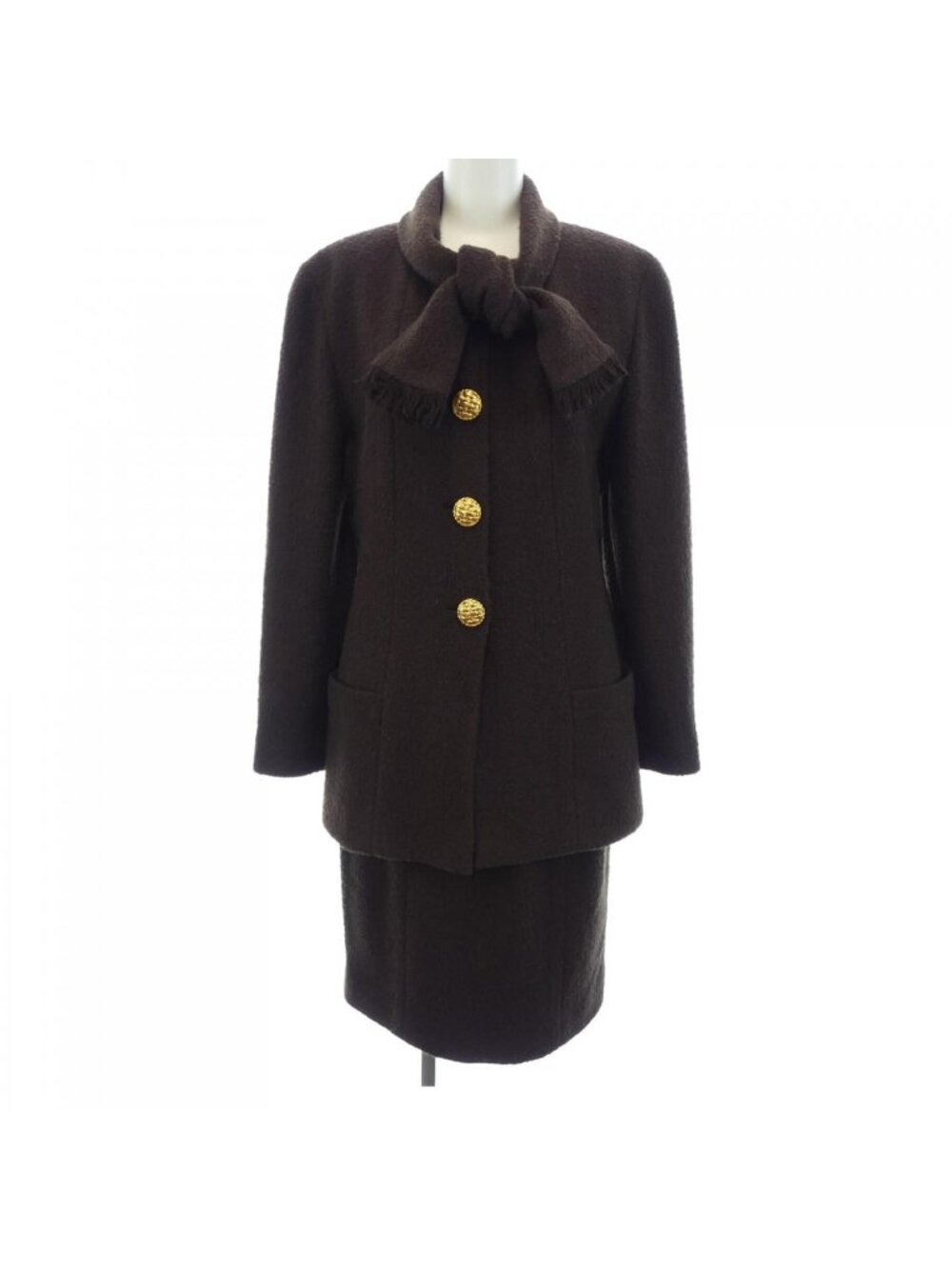 Chanel Vintage Suit Brown